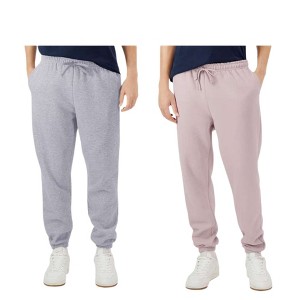 EG PRO Men Jogger Pants Sweatpants Soft & Athletic Loungewear & Workout - 2 Pack - 1 of 4
