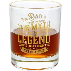 Pavilion Gift Company - Dad - 8 oz Rocks Glass - Drinkware - 1 of 1