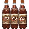 A&W Root Beer Soda Bottles - 6pk/16.9 fl oz - image 3 of 4