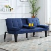 MAYEERTY 65¡± Modern Design Sleeper Sofa Bed Easy-Convertible Couch - 2 of 4