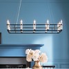 Kichler Lighting Rosalind 12 - Light Chandelier in  Black - 4 of 4