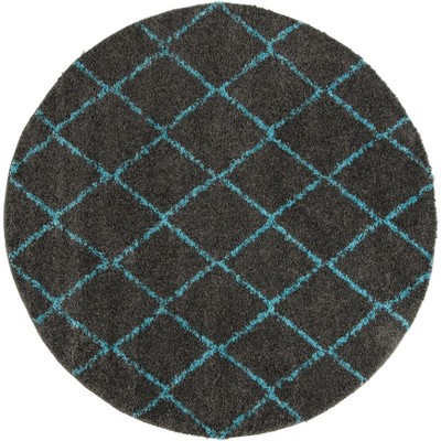 grey/turquoise