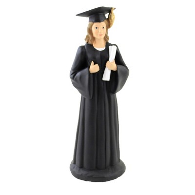 Figurine 7.75" Graduate Female Diploma School College  -  Decorative Figurines