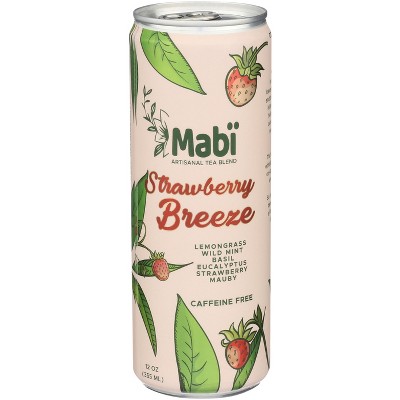 Mabi Artisanal Tea Tea Strawberry Breeze - Pack of 24 - 12 fo