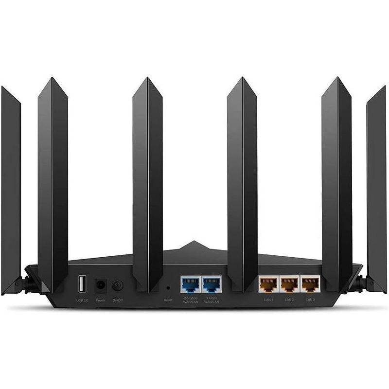 TP-Link AX6600 WiFi 6 Router (Archer AX90) Tri-Band Gigabit Wireless Internet Router High-Speed ax Router for Gaming Black Manufacturer Refurbished, 3 of 5
