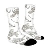 Arrangement Of Dinosaurs Women Printed Crew Socks Funny Funky Socks Soft Polyester Novelty Gifts for Artists Men - 3 of 4
