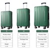 Lyngins 3-Piece Hardside Luggage Set – 20" Airline-Approved Carry on Luggage, 24" & 28" Checked Spinner Suitcases, ABS Durable Lightweight Shell - 4 of 4