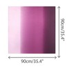 INSPIRE CHIC Women's Contrast Color Square Gradient Colorful Satin Silky Neck Scarves 1Pc - 3 of 4