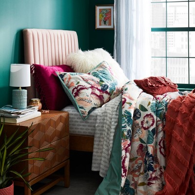 target velvet headboard