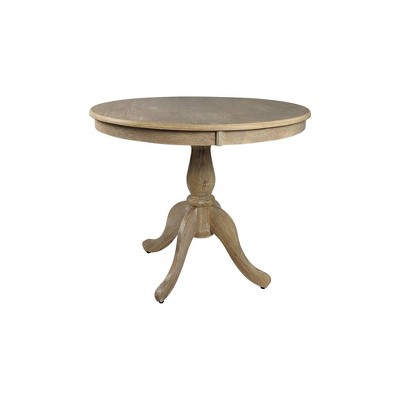 Carolina Living Salem Round Pedestal Dining Table