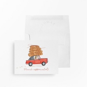 Thank You Greeting Cards "Munch Appreciated" by Ramus & Co - 1 of 4