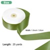 Unique Bargains Silky Polyester Smooth Lustrous Bow Ribbon 1.5 Inch 50 Yards 1 Pc - 3 of 4