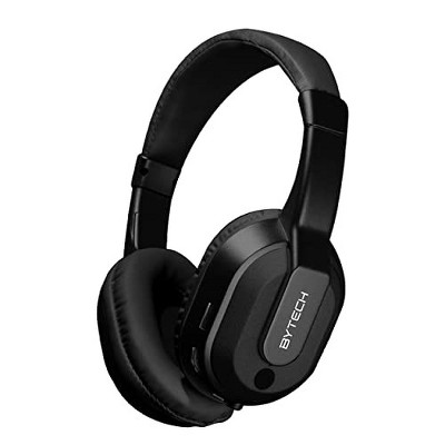BYTECH BLACK HEADPHONES BYAUBO110BK