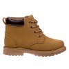 Josmo Unisex Kids Combat Boots - Lace Up Ankle Boots for Boys and Girls, Classic Combat Style, Casual Boots for Toddlers - 2 of 4