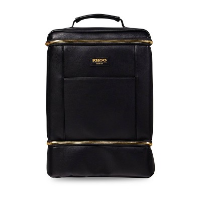 Igloo Luxe Mini Convertible Cooler Backpack - Black