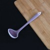 Unique Bargains Silicone Heat Resistant Ergonomic Handle Non-Stick Soup Kitchen Spoon 8.3 Inch 1 Pc - 2 of 4