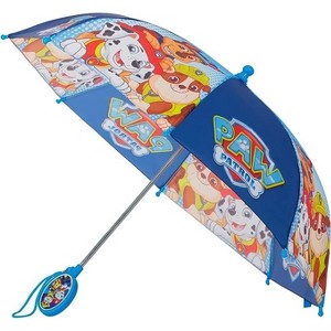 Paw Patrol Boy’s Umbrella, Kids Ages 3-7- Light Blue - 1 of 2