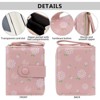 FATMOON Women’s Wallet - Kawaii Floral Wallet for Women - Stylish Compact & Lightweight PU Leather Card Holder for Travel, Daily Use - 4 of 4
