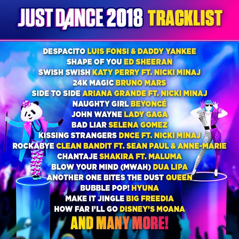 Just Dance 2018 - PlayStation 3, 3 of 9