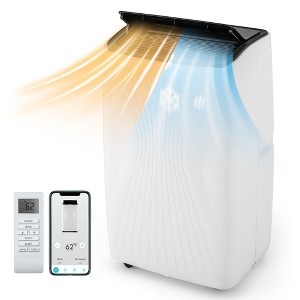 Tangkula 4-in-1 Portable Air Conditioner 12000 BTU Smart WiFi Air Cooler w/ Fan Dehumidifier 24H Timer - 1 of 4