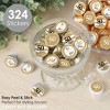 Big Dot of Happiness We Still Do - 50th Wedding Anniversary - Anniversary Party Small Round Candy Stickers - Party Favor Labels - 324 Count - 2 of 4