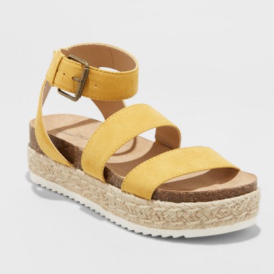 yellow sandals target