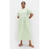 Women's Plus Size Valley Maxi Dress - sage | CITY CHIC - 3 of 4