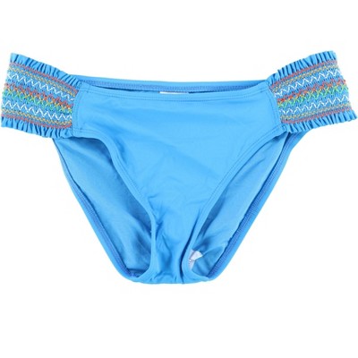 Lucky Brand Womens Solid Bikini Swim Bottom