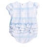 RuffleButts Baby Girls Puff Sleeve Smocked Romper - 2 of 4