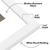 Americanflat Picture Frame with Oval Mat Insert and Shatter-Resistant Glass - Signature Collection - Photo Frame for Wall Display - 3 of 4