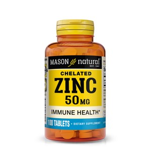 Mason Natural Zinc 50mg Dietary Supplement - 100ct - 1 of 4
