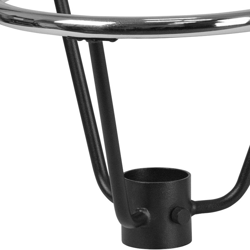 Flash Furniture Bar Height Table Base Foot Ring with 3.25'' Column Ring - 16'' Diameter, 3 of 4