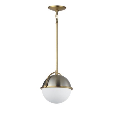 Maxim Lighting Duke 1 - Light Pendant in  Satin Nickel/Satin Brass