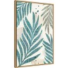 Amanti Art Limewash Palm III by Flora Kouta Framed Canvas Wall Art - 3 of 4