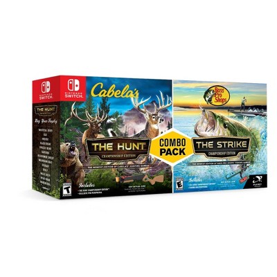 Cabela's The Hunt and Bass Pro Shops The Strike Combo Pack - Nintendo Switch
