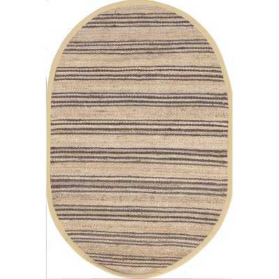 Nuloom Sycamore Striped Jute Area Rug