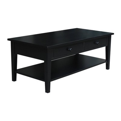 Spencer Coffee Table Black - International Concepts