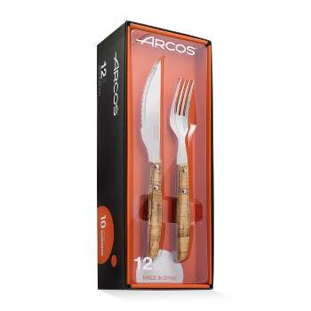 Farberware 12pc Cutlery Set White/gold : Target