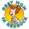 Women's The Flintstones Best Mom in Bedrock T-Shirt - 2 of 4