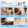 Pet Grooming Vacuum, 5-in-1 Dog Hair Clipper with 3 Modes, 3L Large Dustbin, Low Noise for Efficient Pet Hair Cleaning - 2 of 4