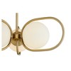 Quorum Lighting Belmont 3 - Light Chandelier in  Aged Brass - 2 of 3