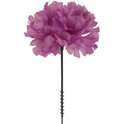 Floral Home 5" Stem Long Lavender Carnation Pick - 100-Piece