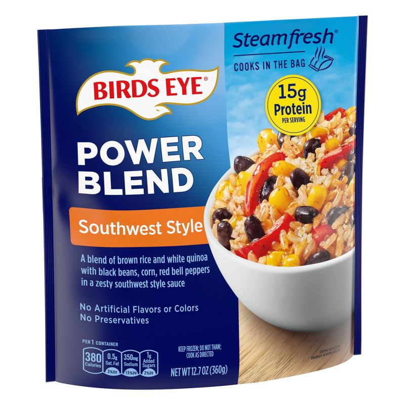 Birds Eye Steamfresh Frozen Southwestern Style Protein Blend - 12.7oz, 3 of 5