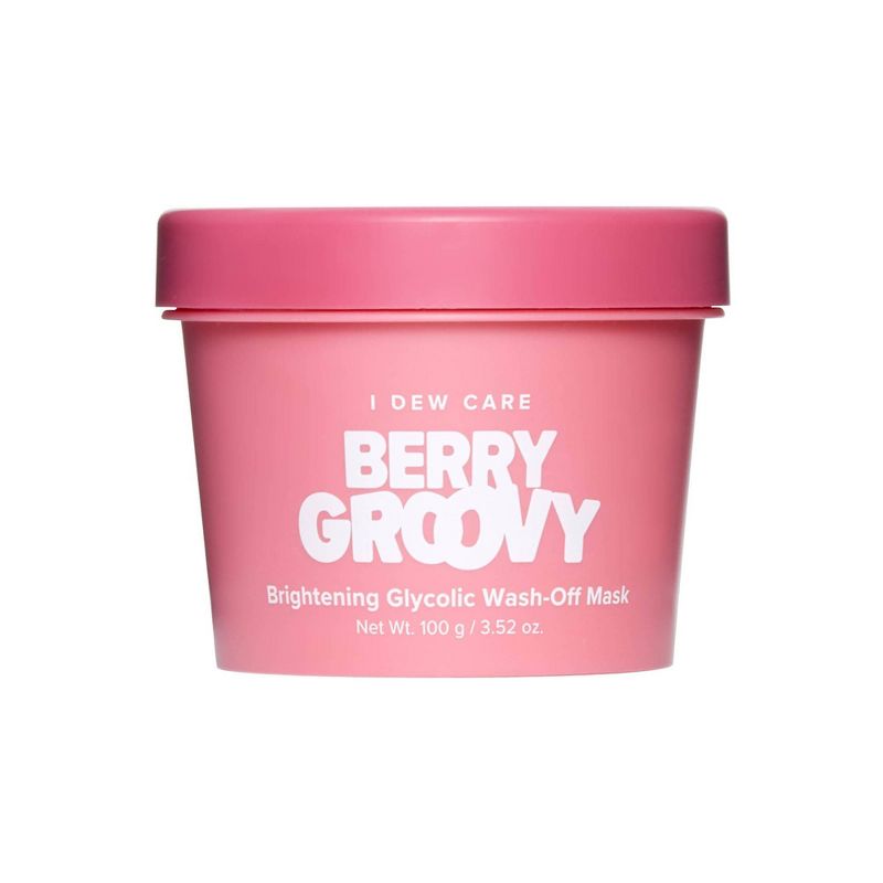 I DEW CARE Berry Groovy Brightening Glycolic Wash-Off Mask - 3.52oz, 1 of 8