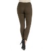 24seven Comfort Apparel Womens Stretch Ankle Length Leggings - 2 of 3