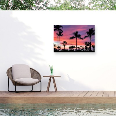 "Palms 2" Outdoor Canvas