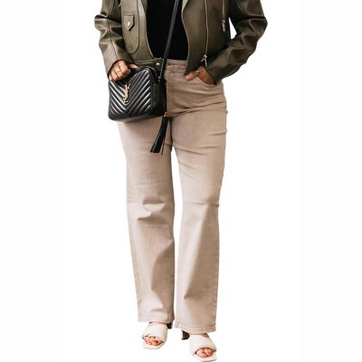 Women's STRAIGHT LEG TROUSER JEAN - ICHI