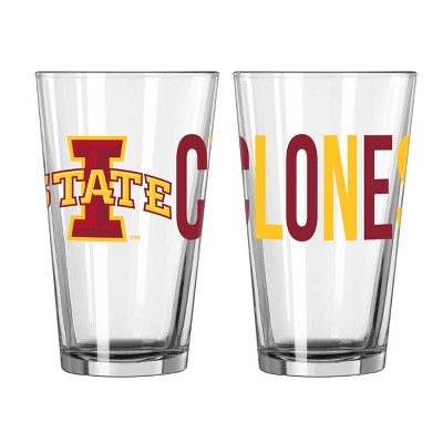 NCAA Iowa State Cyclones Overtime Pint Glass - 16oz