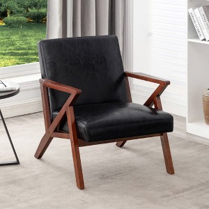 Breighton Home Take a Seat Cliff Mid-Century Modern Accent Lounge Armchair - 1 of 4