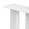 KTMBDW 60 Inches Farmhouse Console Table with Storage, Couch Table Behind Sofa, Narrow Console Stand for Entryway Living Room - 4 of 4
